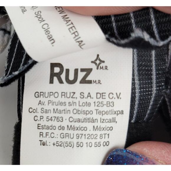 Ruz Jack Skellington 8" Nightmare Before Christmas Stuffed Plush Christmas Hat - Picture 4 of 5